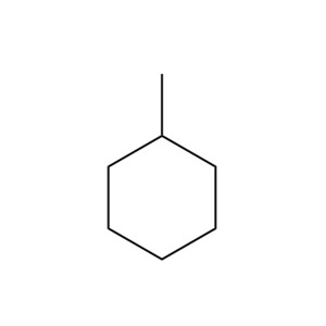 Methyl Cyclohexane C7H14 CAS NO.: 108-87-2 Eksterieur: Kleurleaze transparante floeistof
